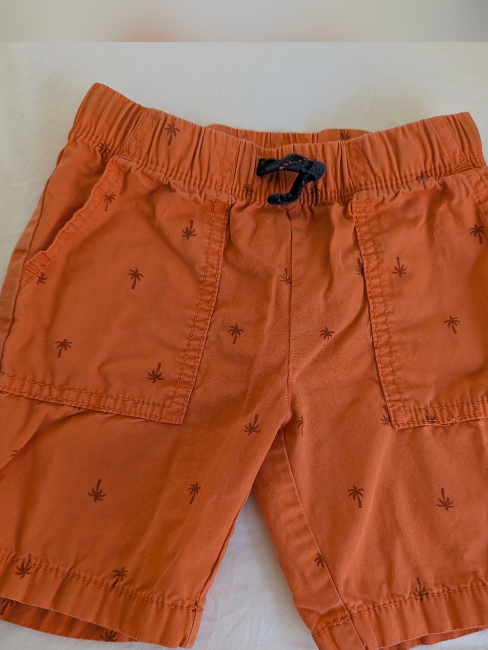 Joe Fresh Orange Palm Tree Short Size 3
